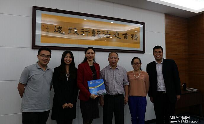 瑞士SEG代表团访问广东财经大学MBA教育中