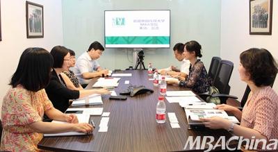 中国传媒大学MBA学院来新华都商学院调研